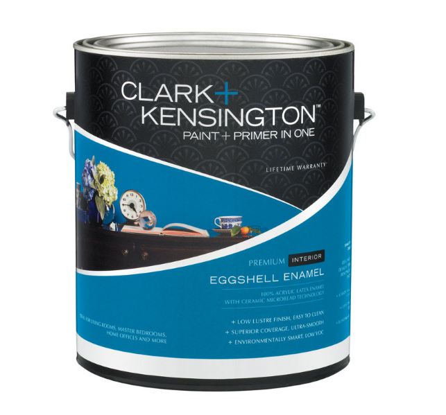 Ace Clark+Kensington Eggshell Designer White Acrylic Latex Paint and